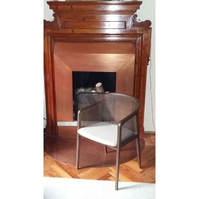 Ensemble de 2, chaise Vienne, bois de hêtre, rouge par Colé Italia en vente 3