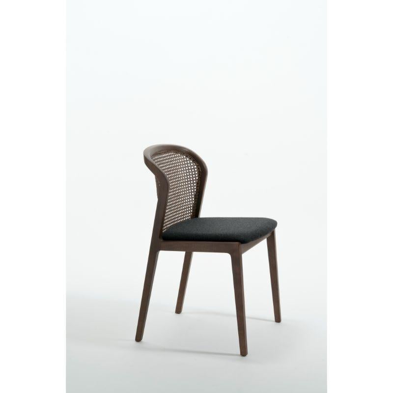 Set of 2, Vienna Chair, Canaletto, Anthracite by Colé Italia In New Condition For Sale In Geneve, CH