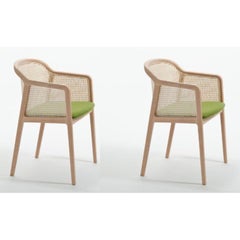2er Set, Vienna Little Armchair, Buchenholz, Acid Green von Colé Italia