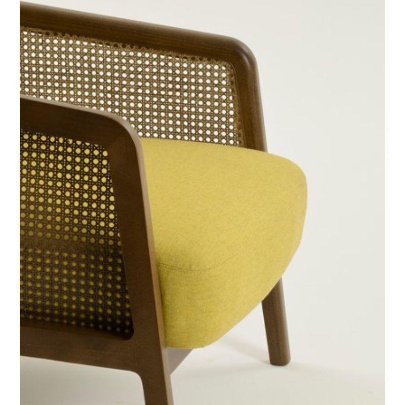 Set of 2, Vienna Lounge Armchair Canaletto Yellow by Colé Italia In New Condition In Geneve, CH