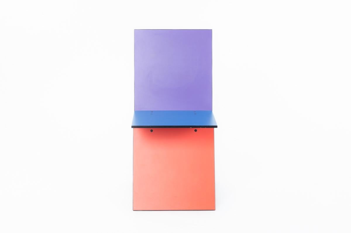 Ensemble de 2 chaises Vilbert de Verner Panton pour Ikea 1990 3