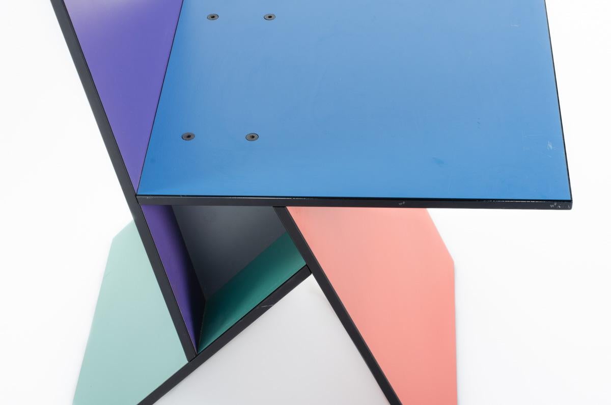 Stratifié Ensemble de 2 chaises Vilbert de Verner Panton pour Ikea 1990