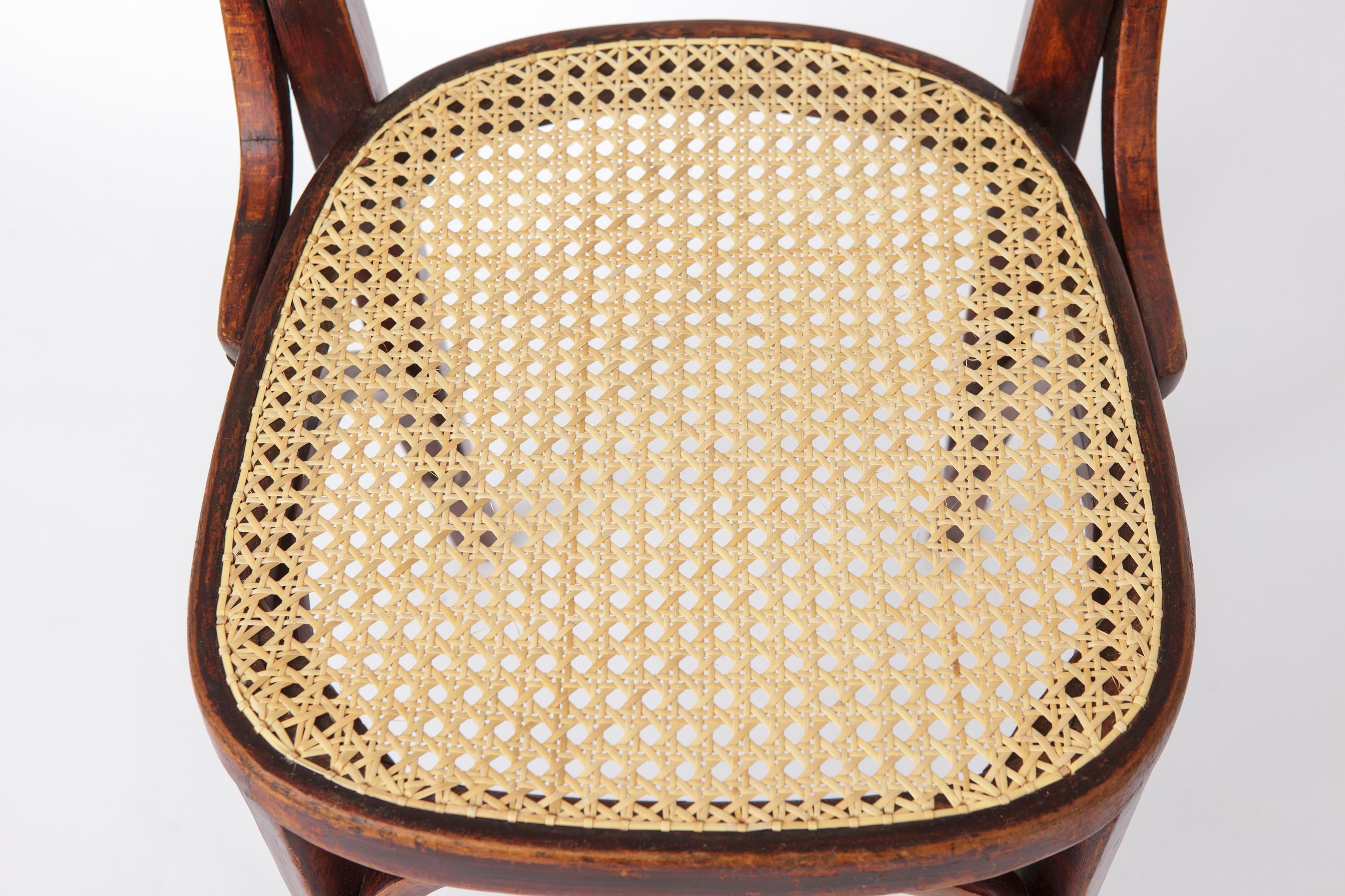 Pair of Bentwood Chairs, Austria, circa 1930s–1950s
Price is for the set of two chairs.

I am currently restoring two additional matching chairs, estimated completion by February 2026 — please DM me if you are interested in a full set of