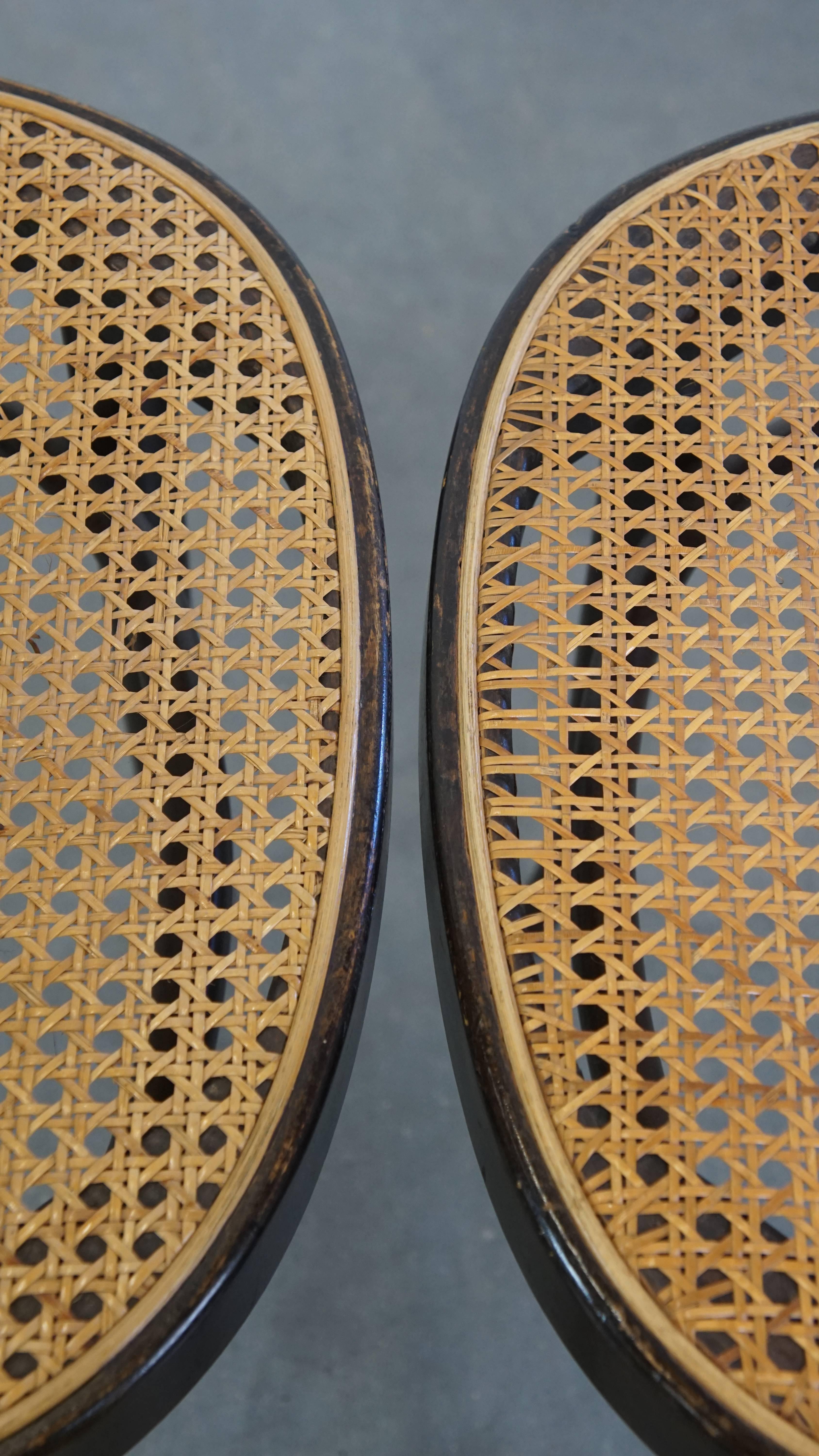 Set of 2 Vintage Bentwood 