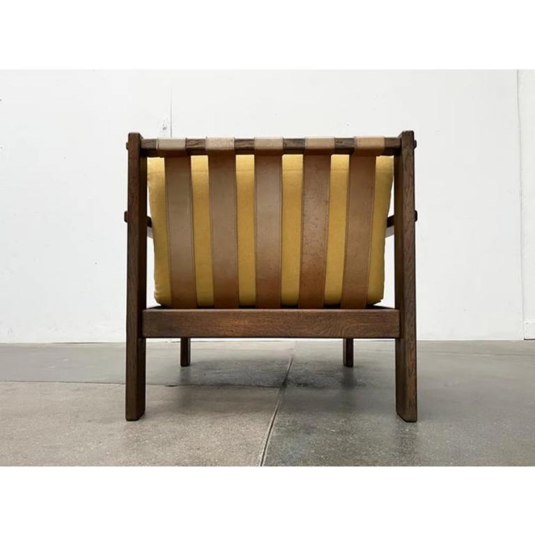 Set of 2 Vintage Brutalist Lounge Chairs, 1960s For Sale 2