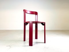 Set of 2 vintage chairs Bruno Rey Kusch & Co 1970s design new lacquered in the c