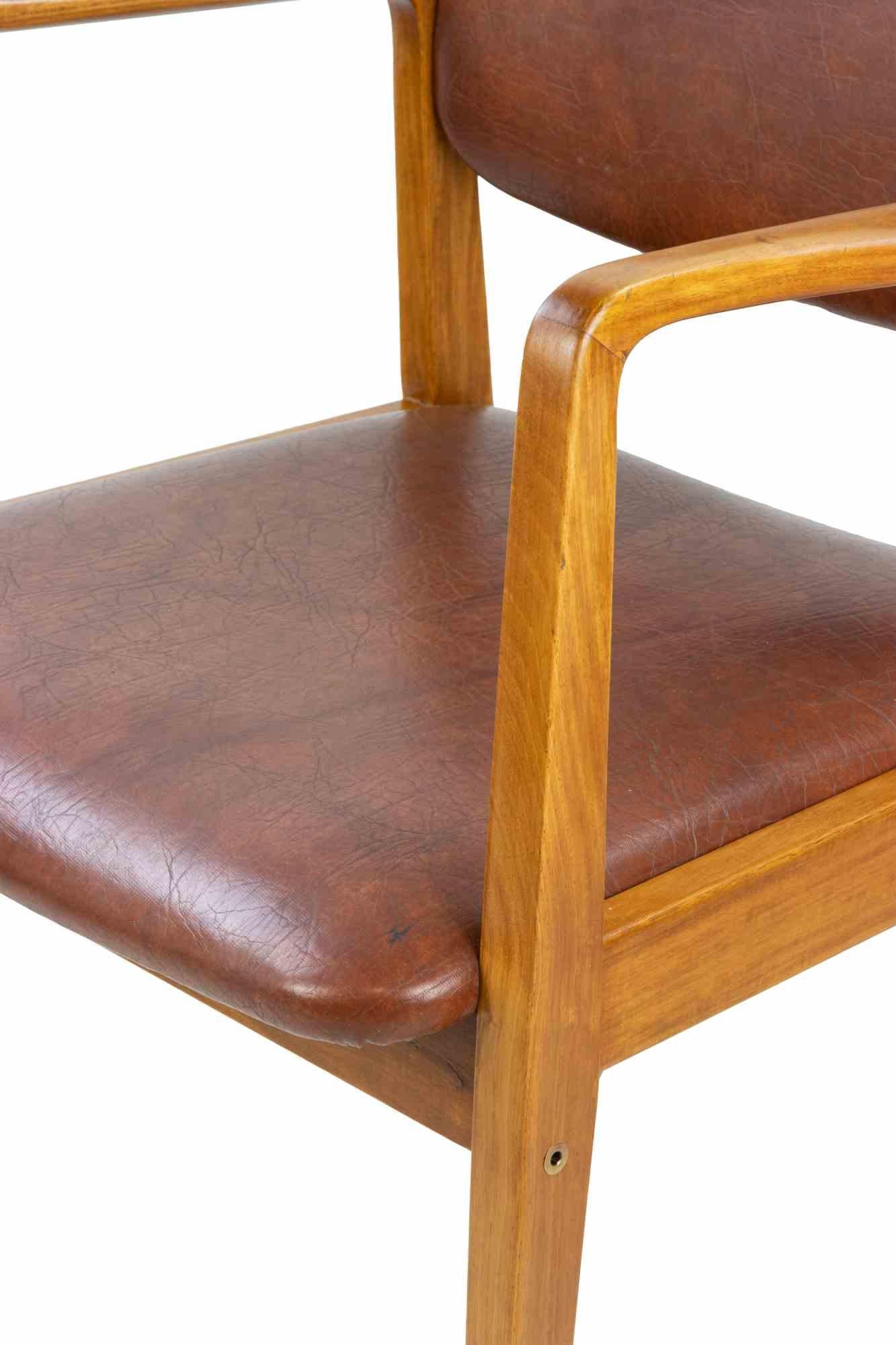Satz von 2 Vintage-Stühlen, italienische Herstellung 1950er Jahre (Italienisch) im Angebot