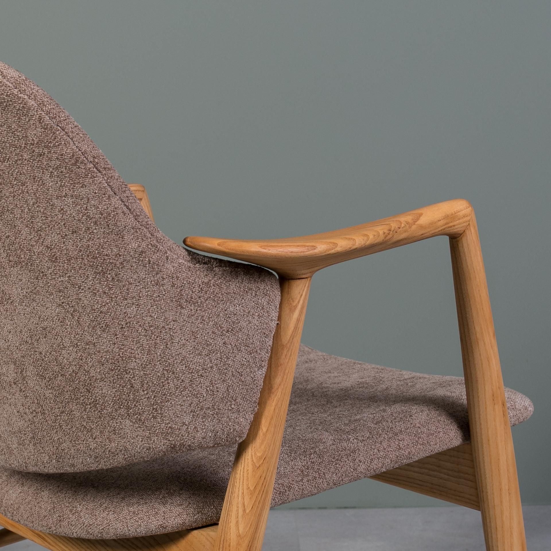 Set di 2 sedie d'epoca, Design scandinavo, Norvegia, anni '60, tappezzate in vendita 3