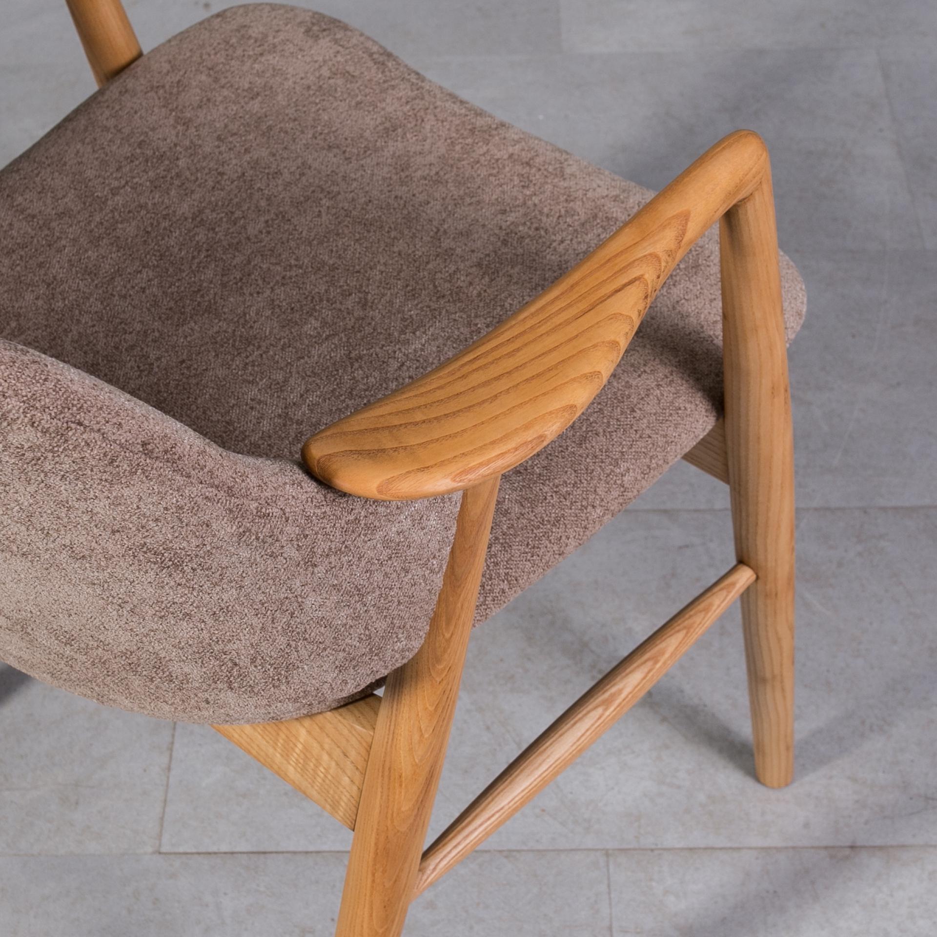 Set di 2 sedie d'epoca, Design scandinavo, Norvegia, anni '60, tappezzate in vendita 6