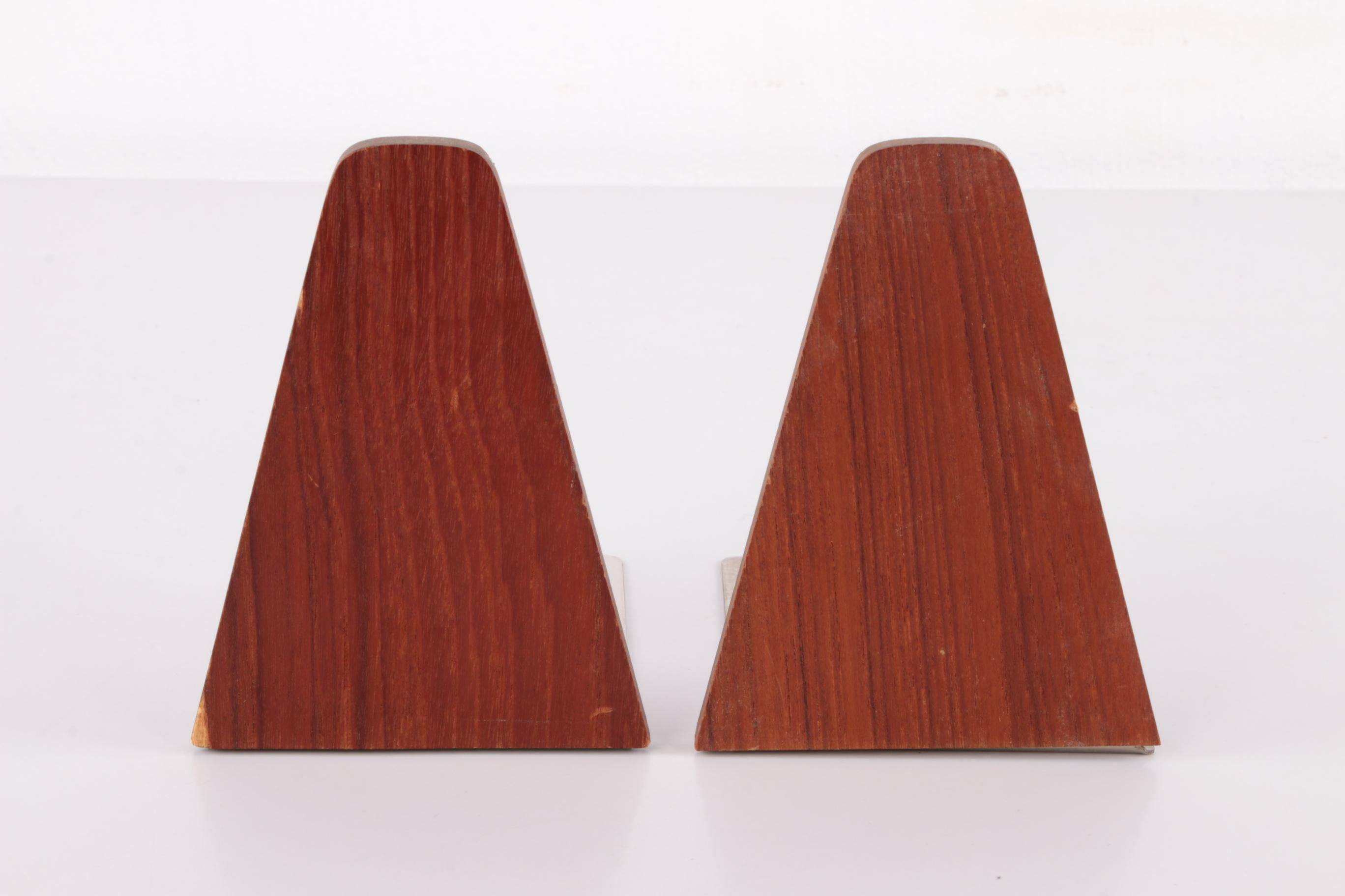 Mid-20th Century Set of 2 Vintage Danish Design Kai Kristiansen Bookends 1960s