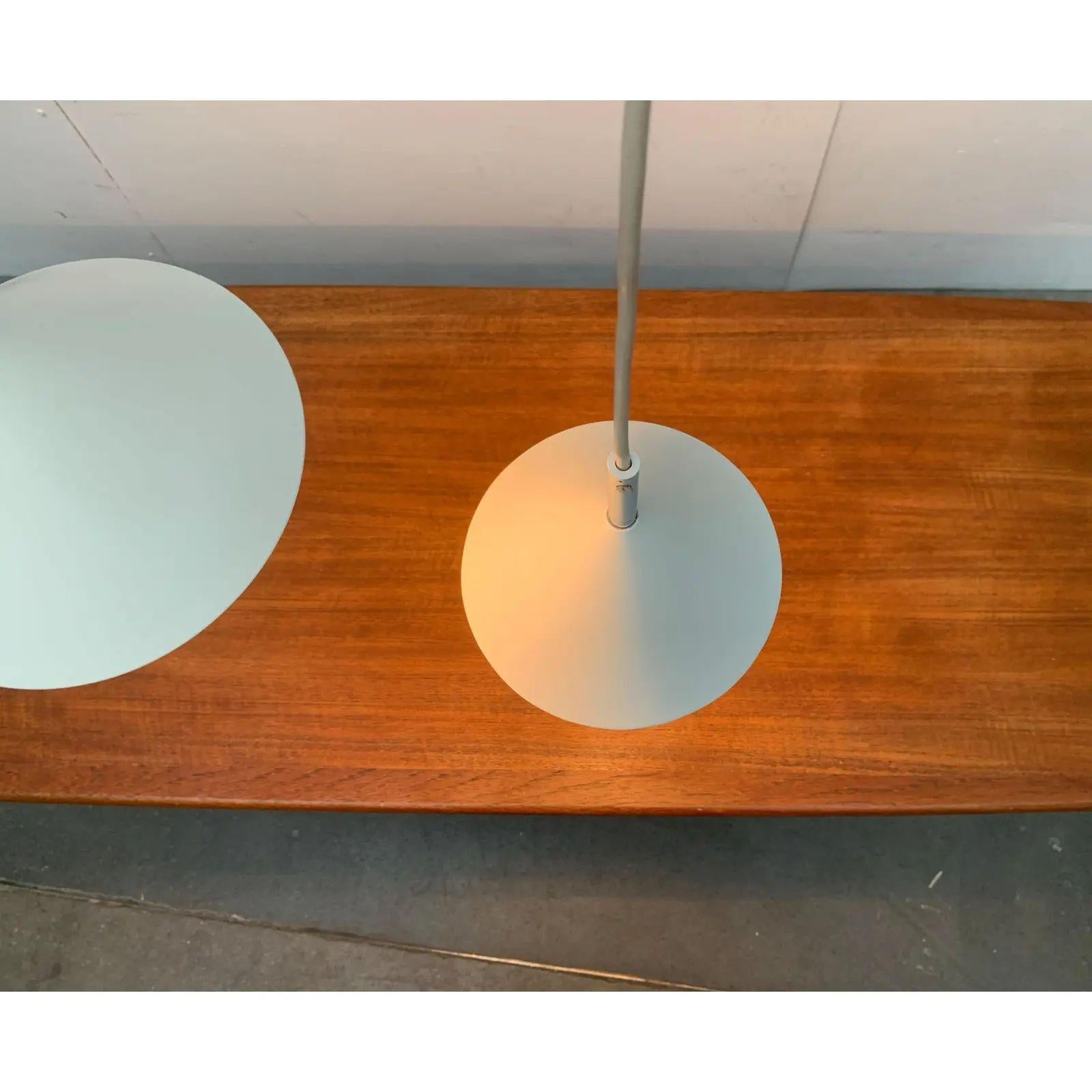 Danese Set di 2 lampade a sospensione danesi vintage, anni '70 in vendita