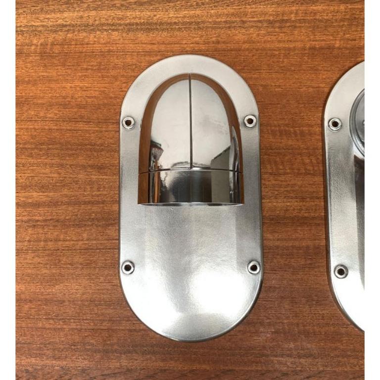 Juego de 2 lámparas de pared vintage danesas Pipeline Sconces de Ole Pless Jørgensen en venta 5