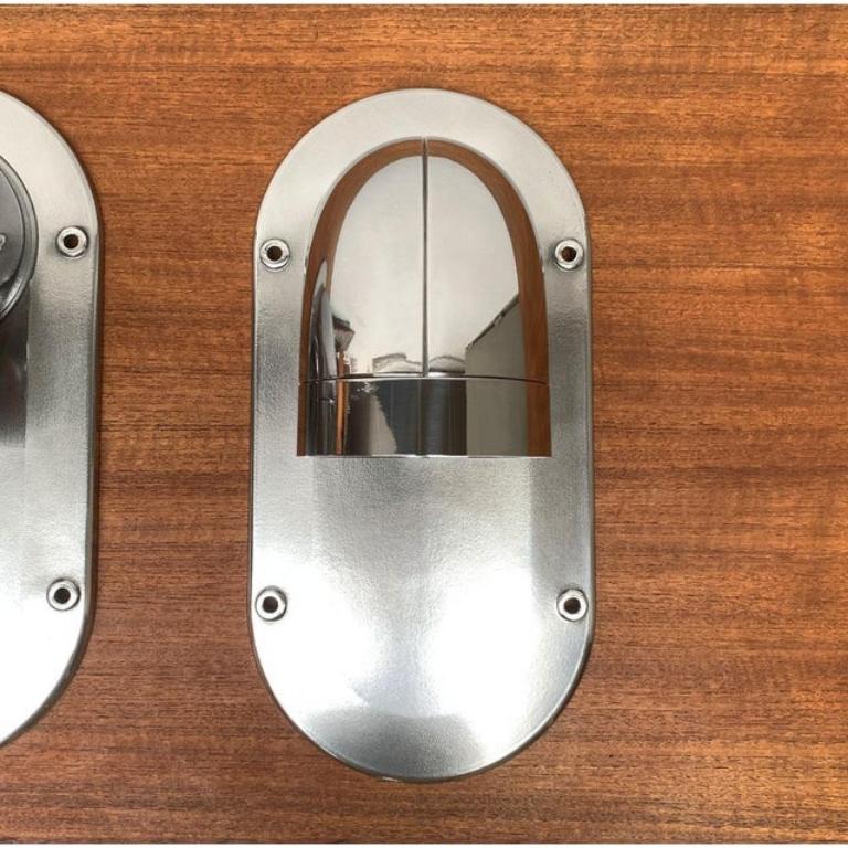 Juego de 2 lámparas de pared vintage danesas Pipeline Sconces de Ole Pless Jørgensen en venta 6