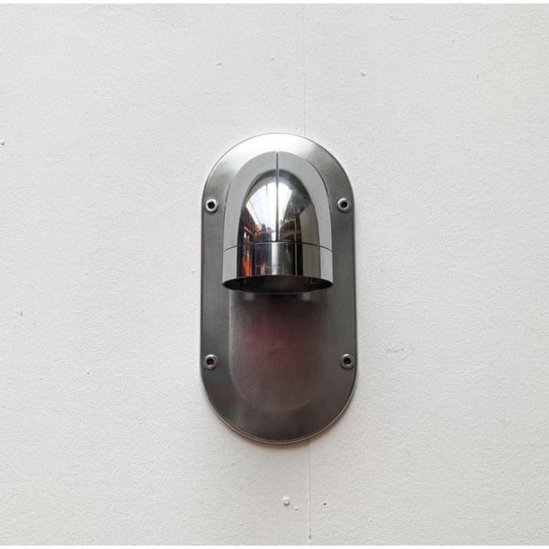 Juego de 2 lámparas de pared vintage danesas Pipeline Sconces de Ole Pless Jørgensen siglo XX en venta