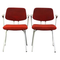 Set of 2 vintage design chairs by Friso Kramer for Ahrend de Cirkel late 1960s