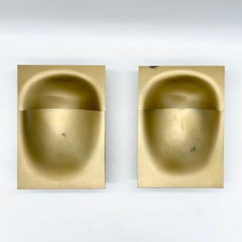 XX secolo Set di 2 lampade da parete vintage olandesi di Bertrand Balas per RAAK, anni '60 in vendita