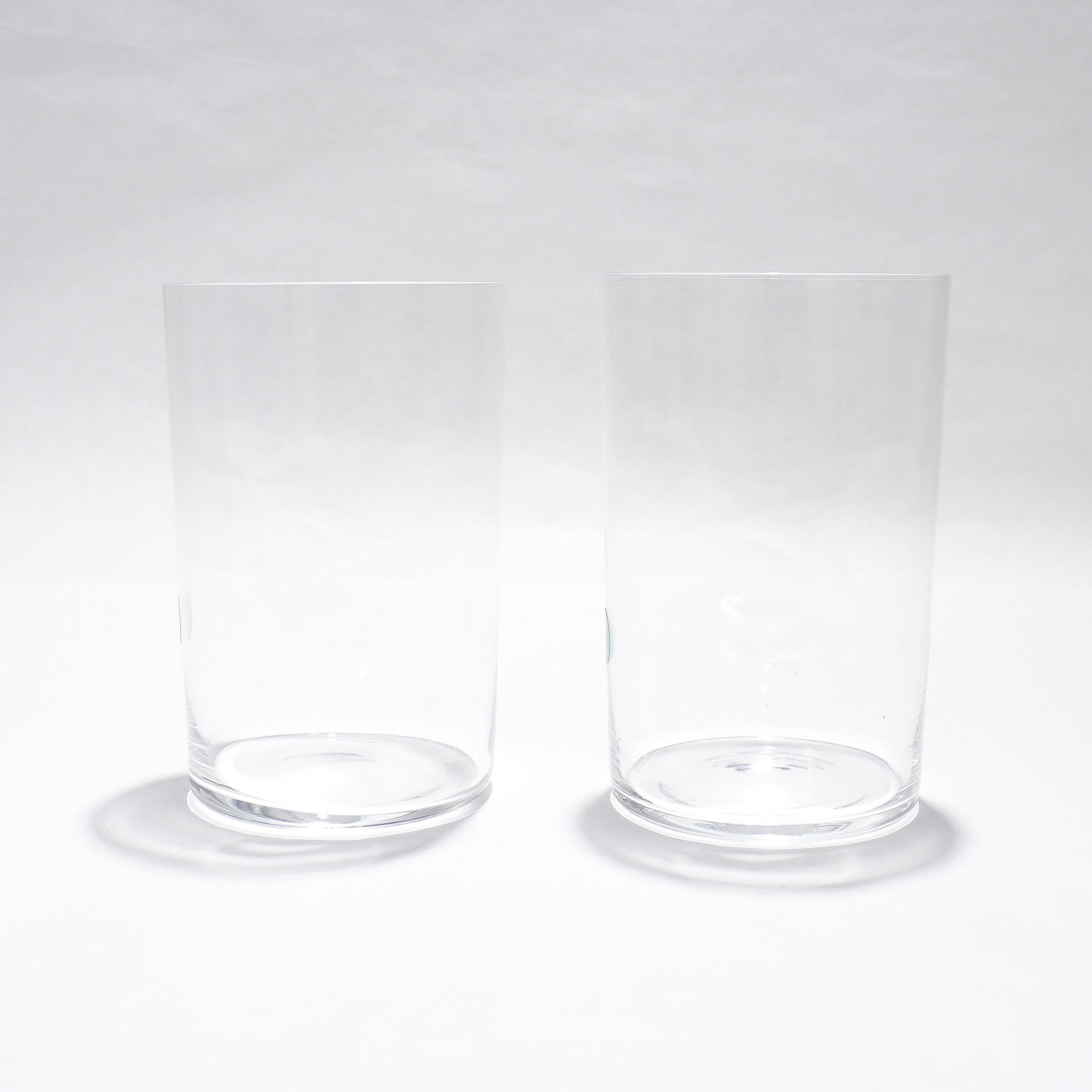 Moderno Set di 2 bicchieri d'epoca Elsa Peretti for Tiffany & Co. in vendita
