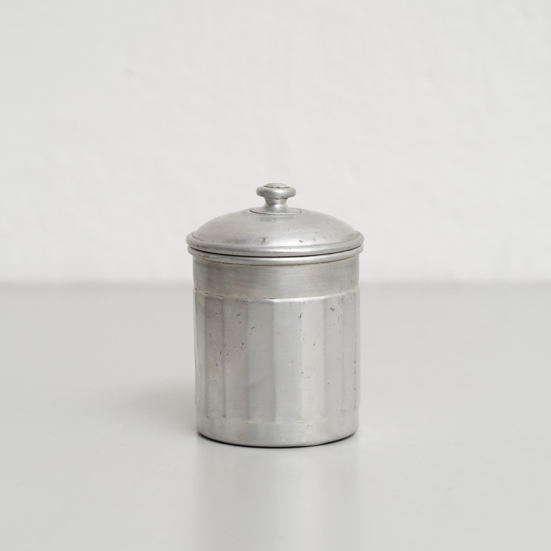 Set of 2 Vintage French Metal Pots – 