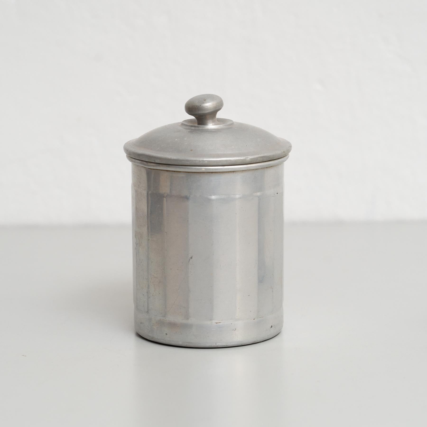 Set of 2 Vintage French Metal Pots – 