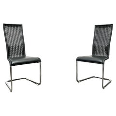 Satz von 2 deutschen Vintage B25 Gray Freischwinger von Tecta und Jean Prouve