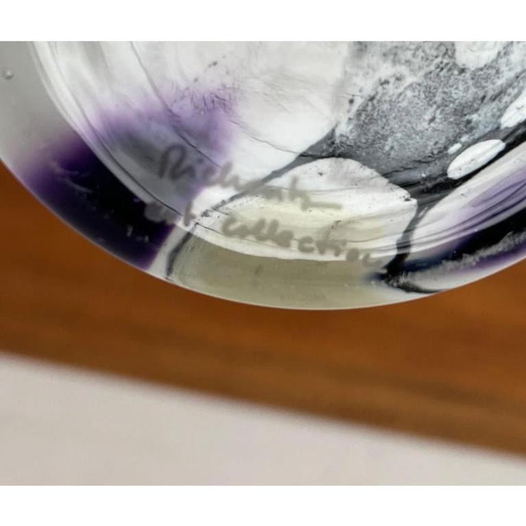 2er-Set Vase und Kelch aus deutschem Glas von Hans Jürgen Richartz, 1970er Jahre im Angebot 2