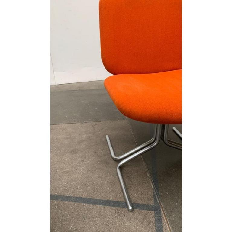 2er-Set Deutsche Space Age Seat 150 Stühle von Herbert Hirche, 1970er Jahre im Angebot 6