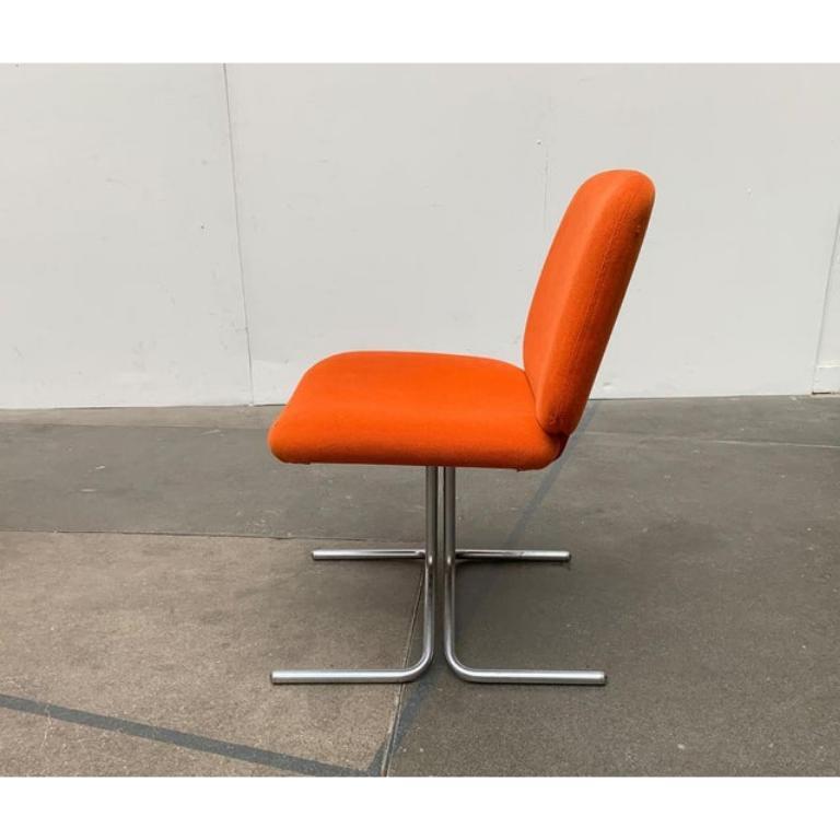 2er-Set Deutsche Space Age Seat 150 Stühle von Herbert Hirche, 1970er Jahre im Zustand „Hervorragend“ im Angebot in Hamburg, DE