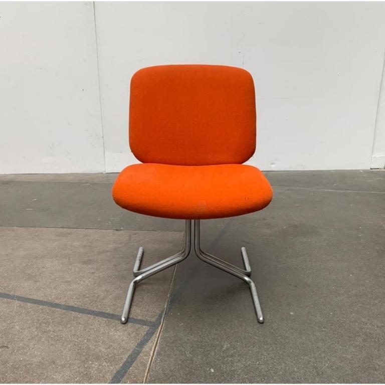 2er-Set Deutsche Space Age Seat 150 Stühle von Herbert Hirche, 1970er Jahre (20. Jahrhundert) im Angebot