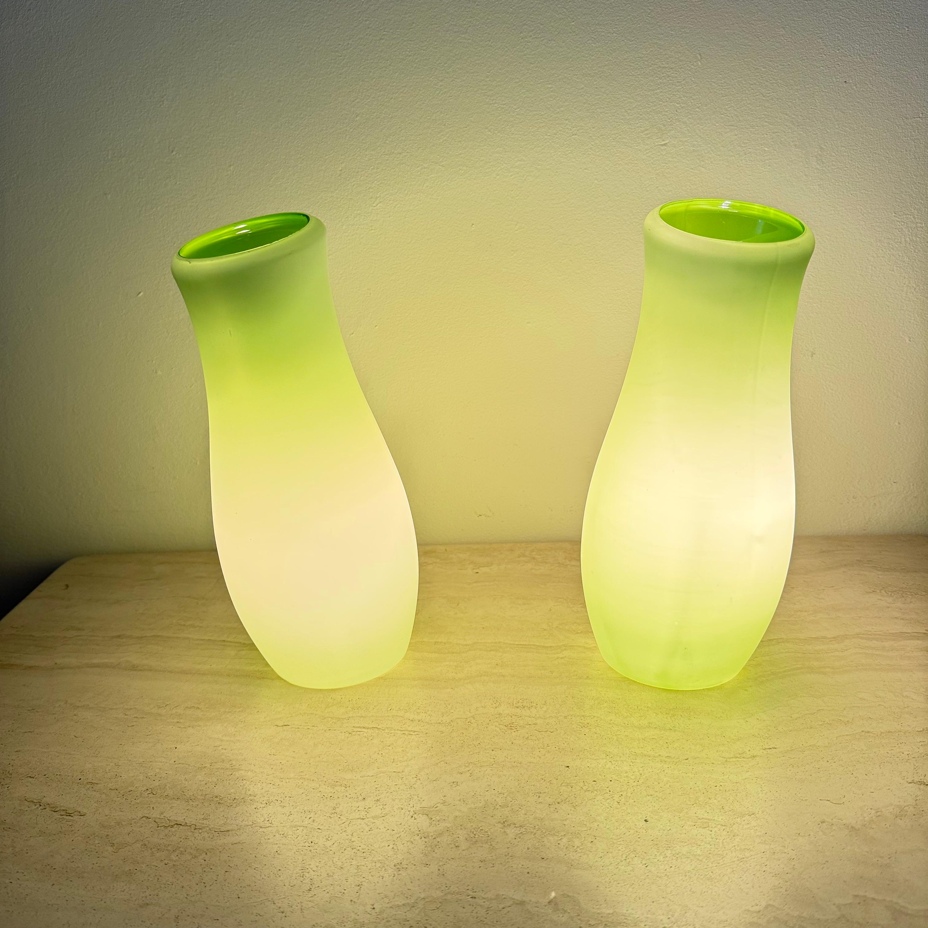 Late 20th Century Set of 2 vintage ikea mynolit table lamp , 1990s