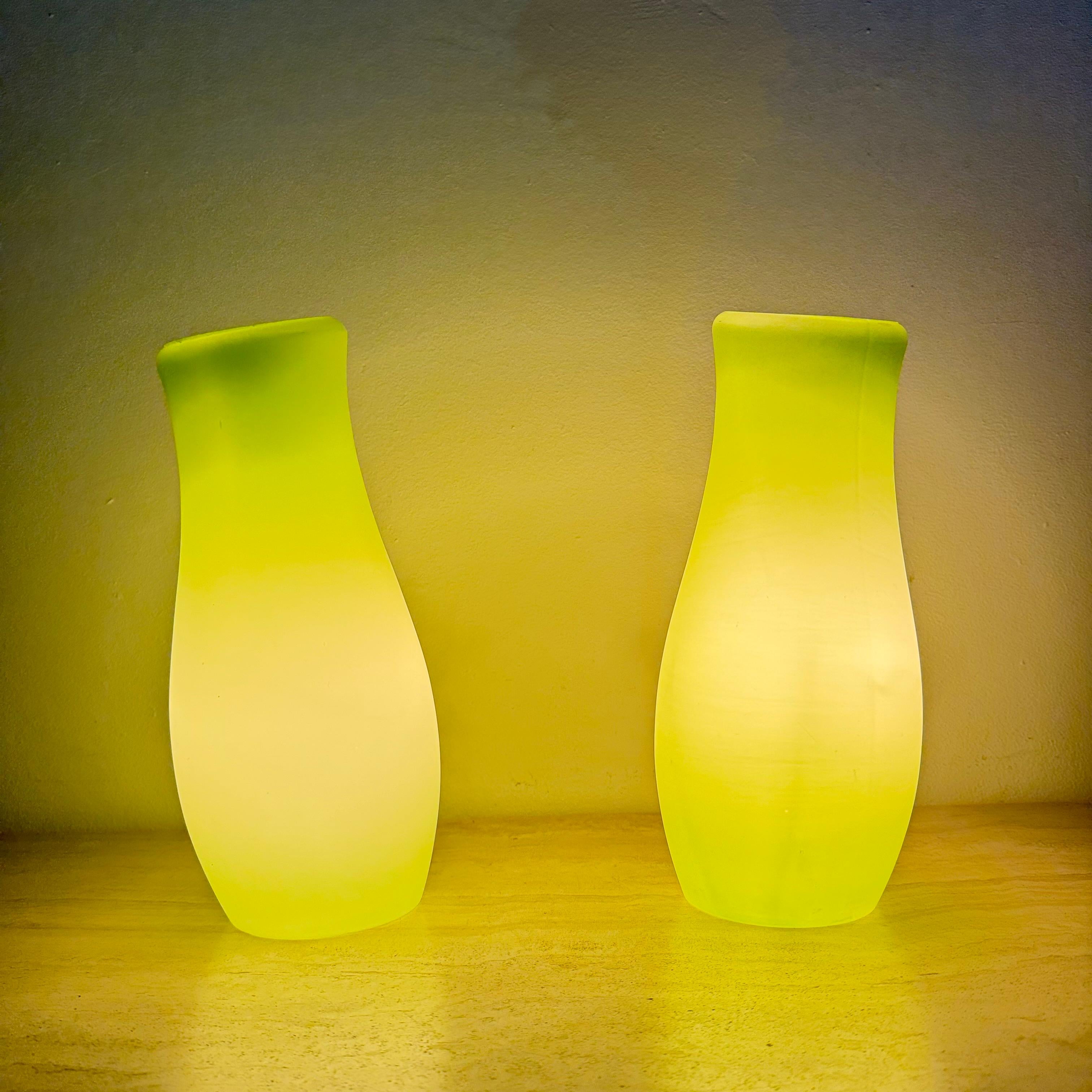 Set of 2 vintage ikea mynolit table lamp , 1990s 1