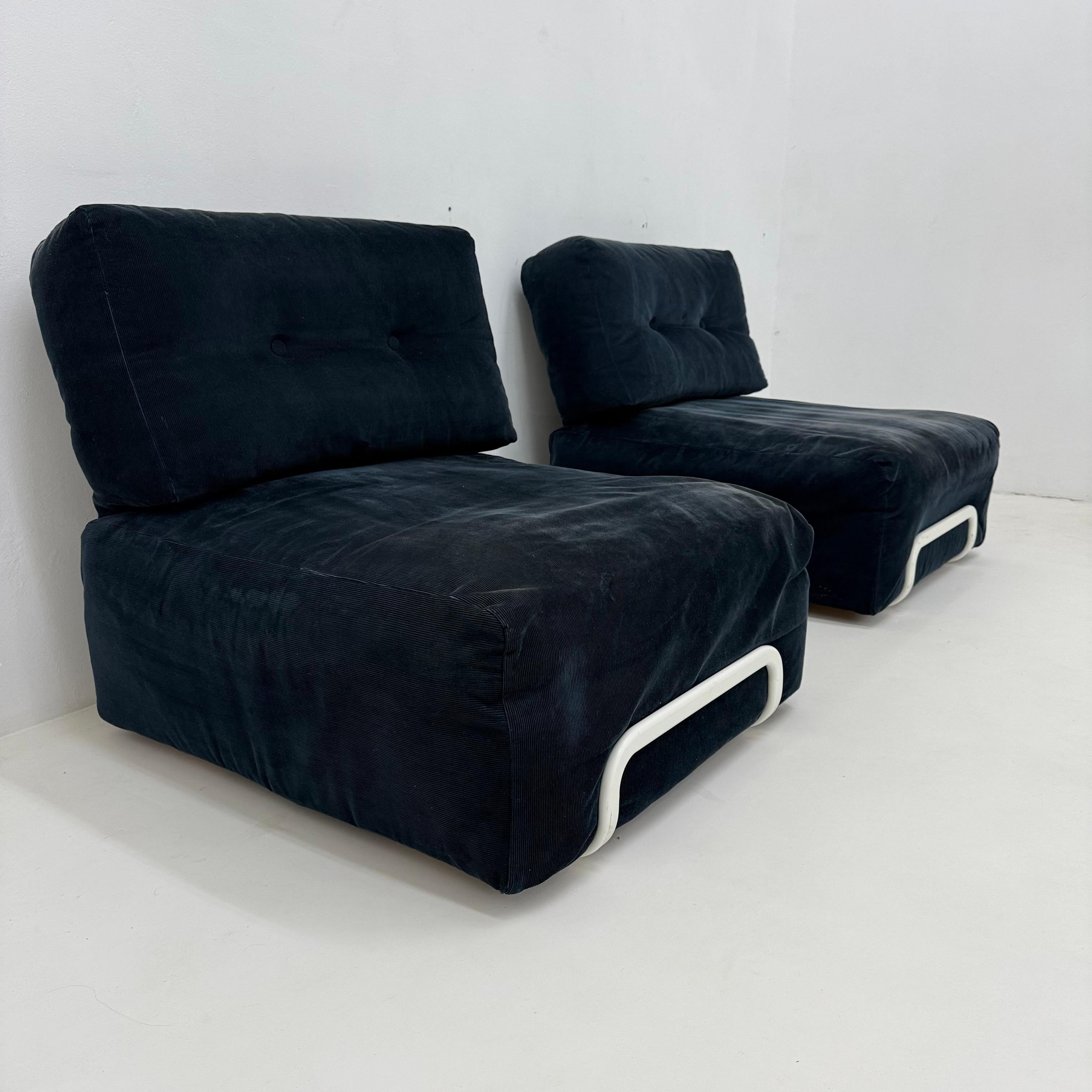 Lot de 2 chaises longues vintage Ikea Rorberg en vente 3