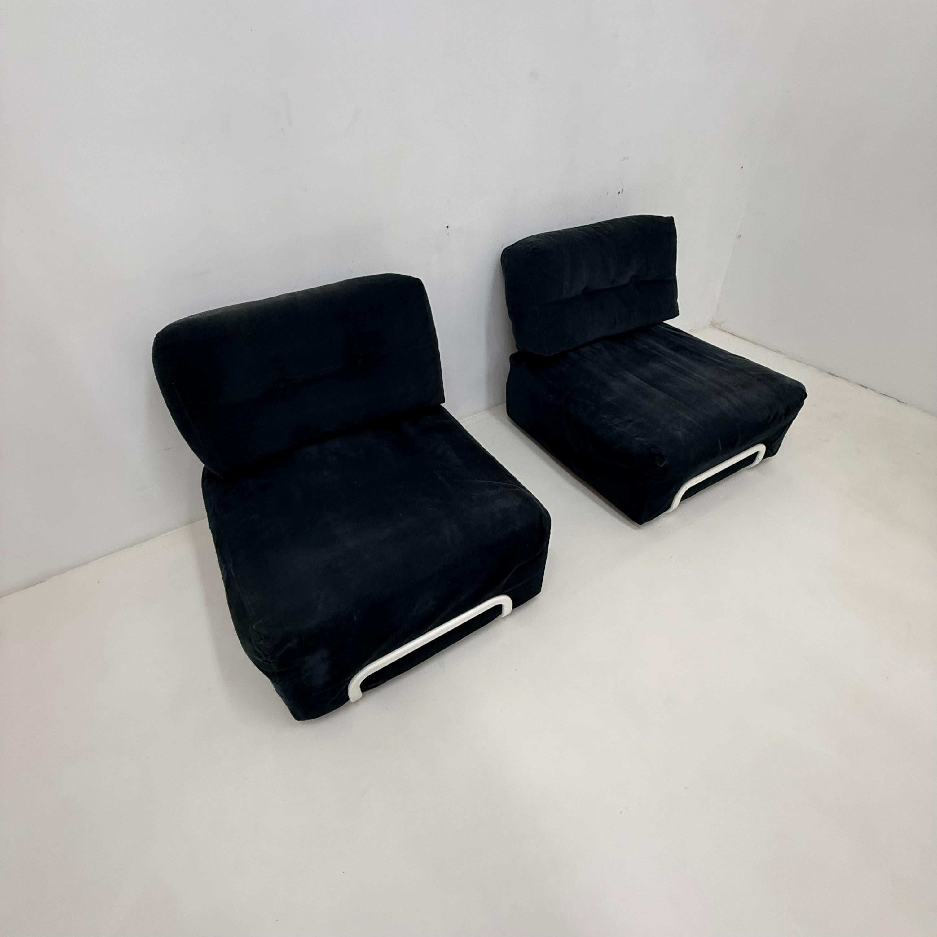 Lot de 2 chaises longues vintage Ikea Rorberg en vente 5