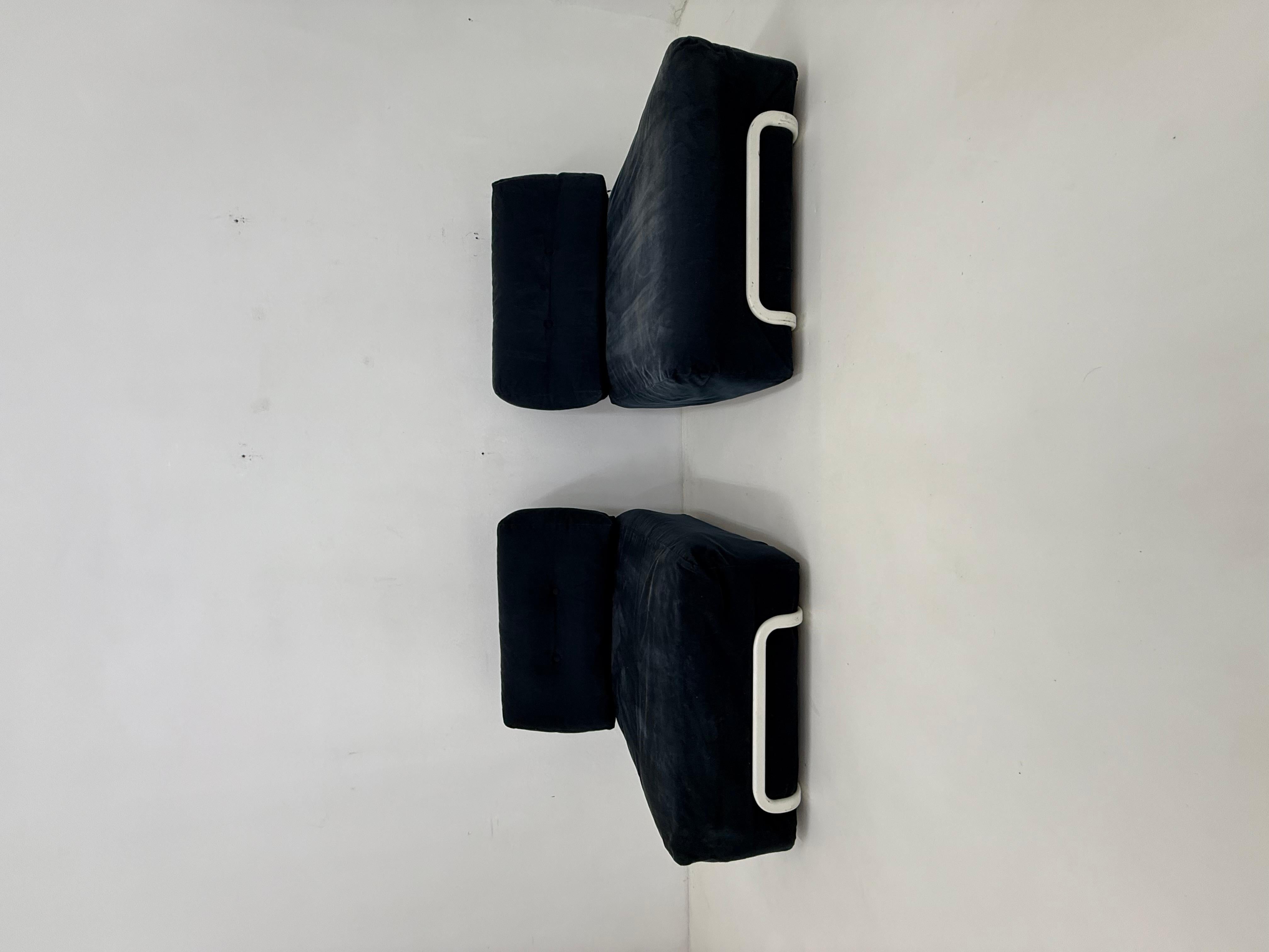 Lot de 2 chaises longues vintage Ikea Rorberg en vente 6