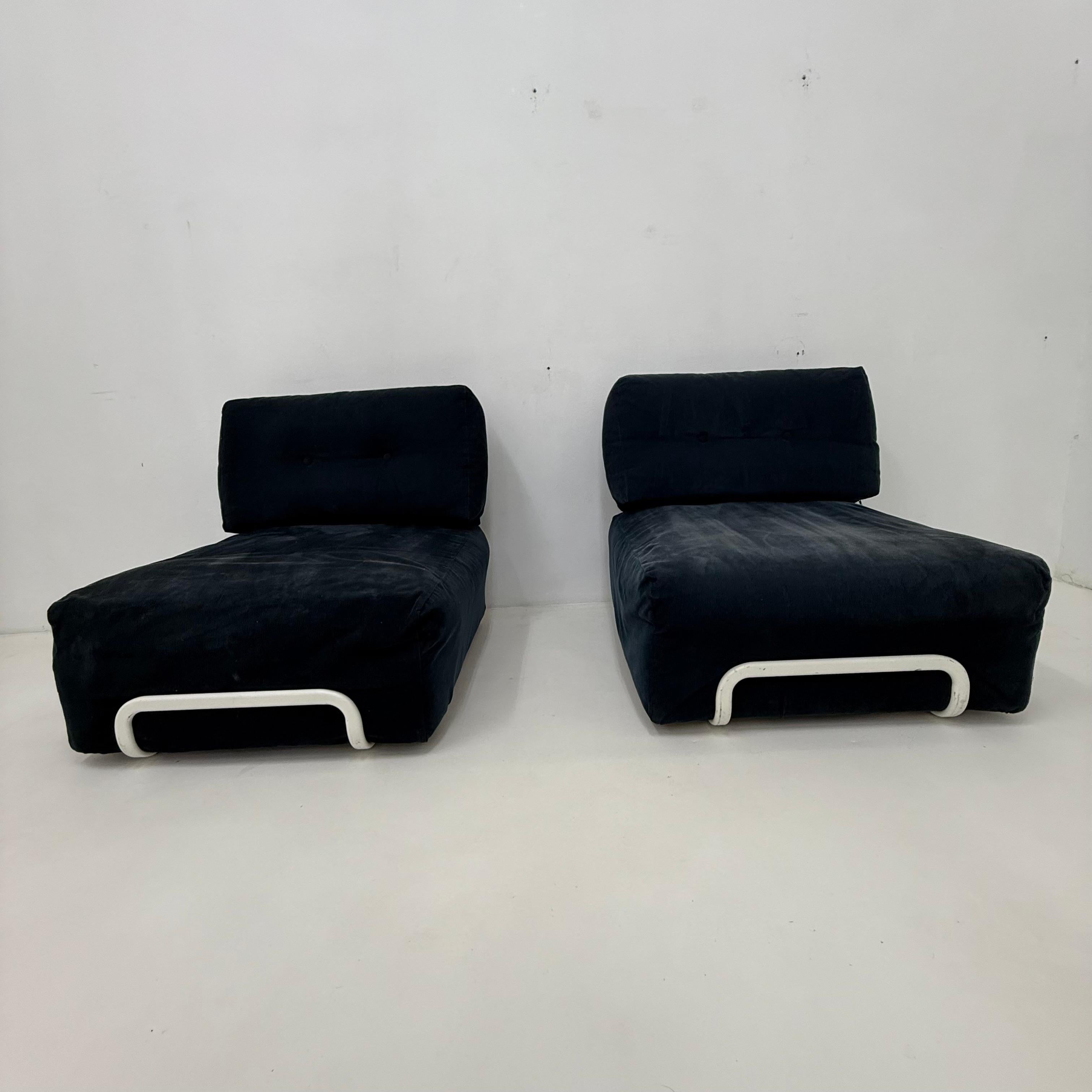 Lot de 2 chaises longues vintage Ikea Rorberg en vente 7