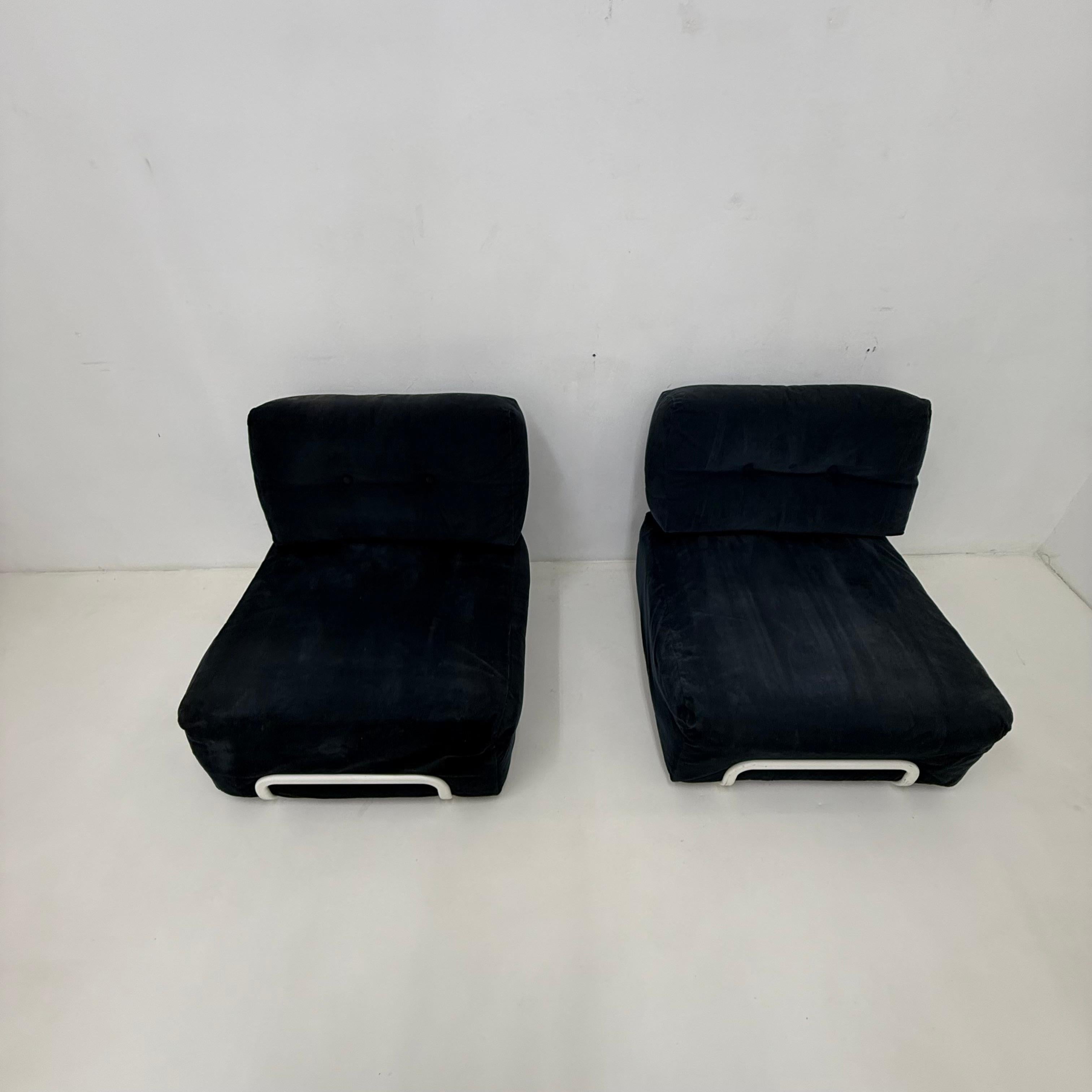 Lot de 2 chaises longues vintage Ikea Rorberg en vente 11