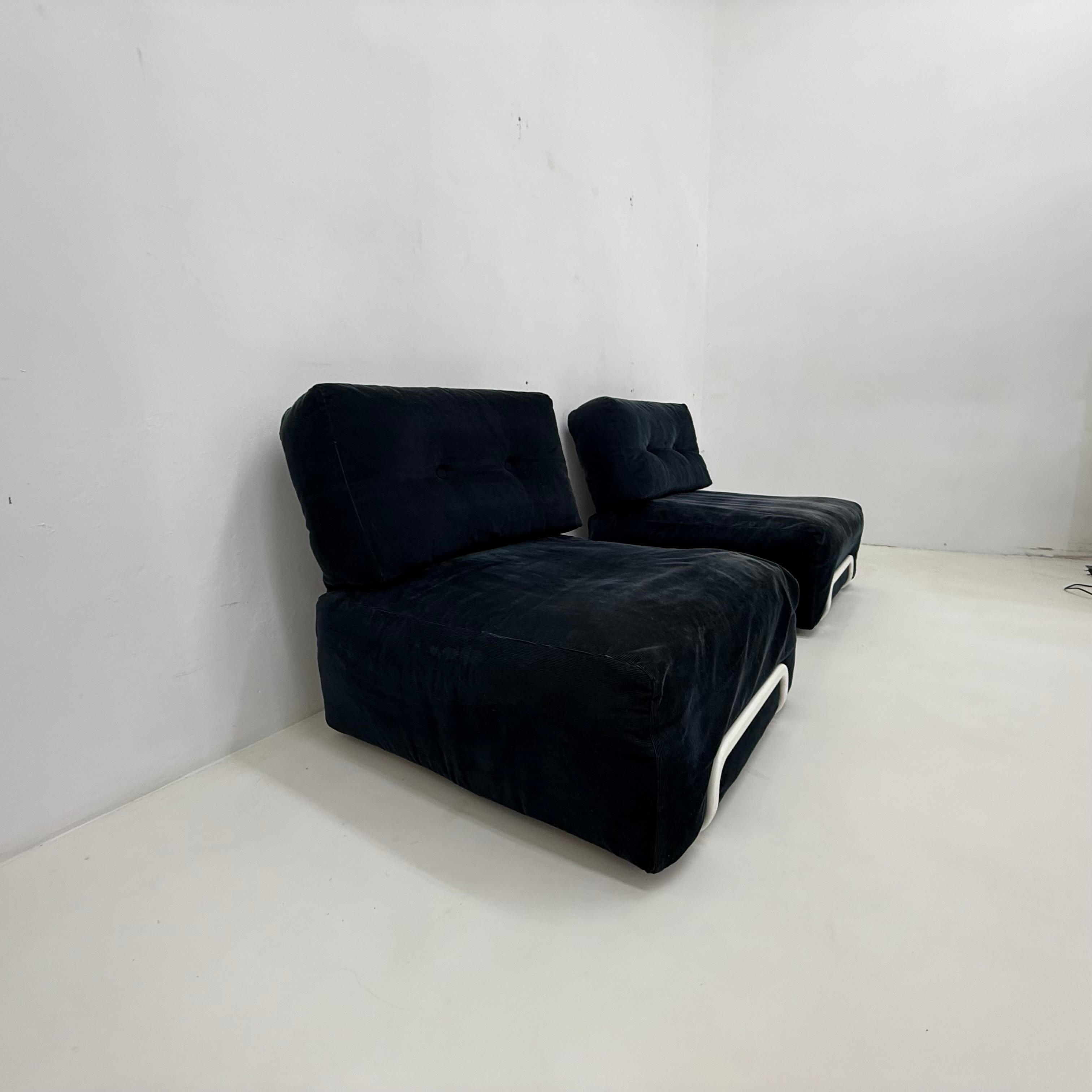 Lot de 2 chaises longues vintage Ikea Rorberg en vente 12