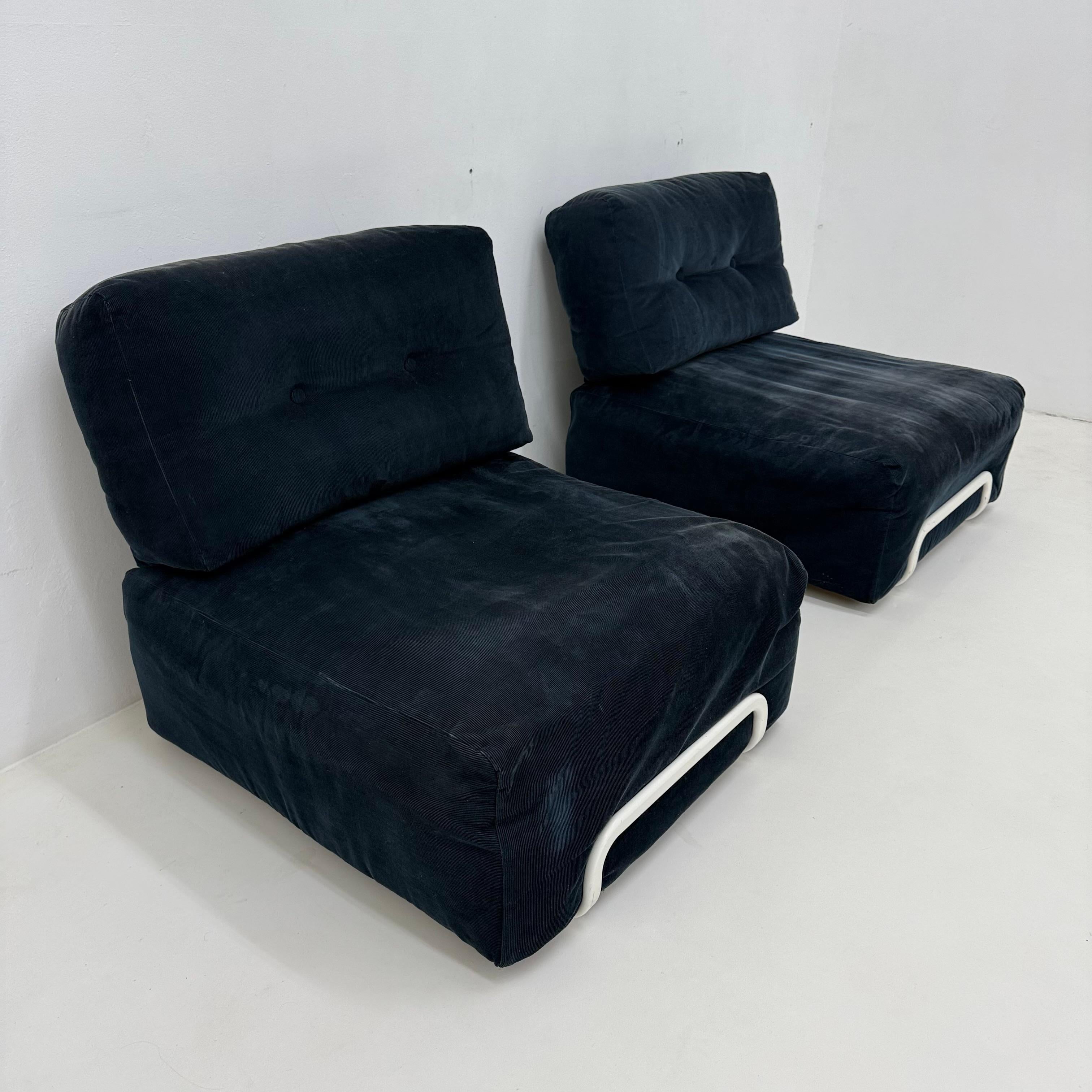 Lot de 2 chaises longues vintage Ikea Rorberg en vente 2