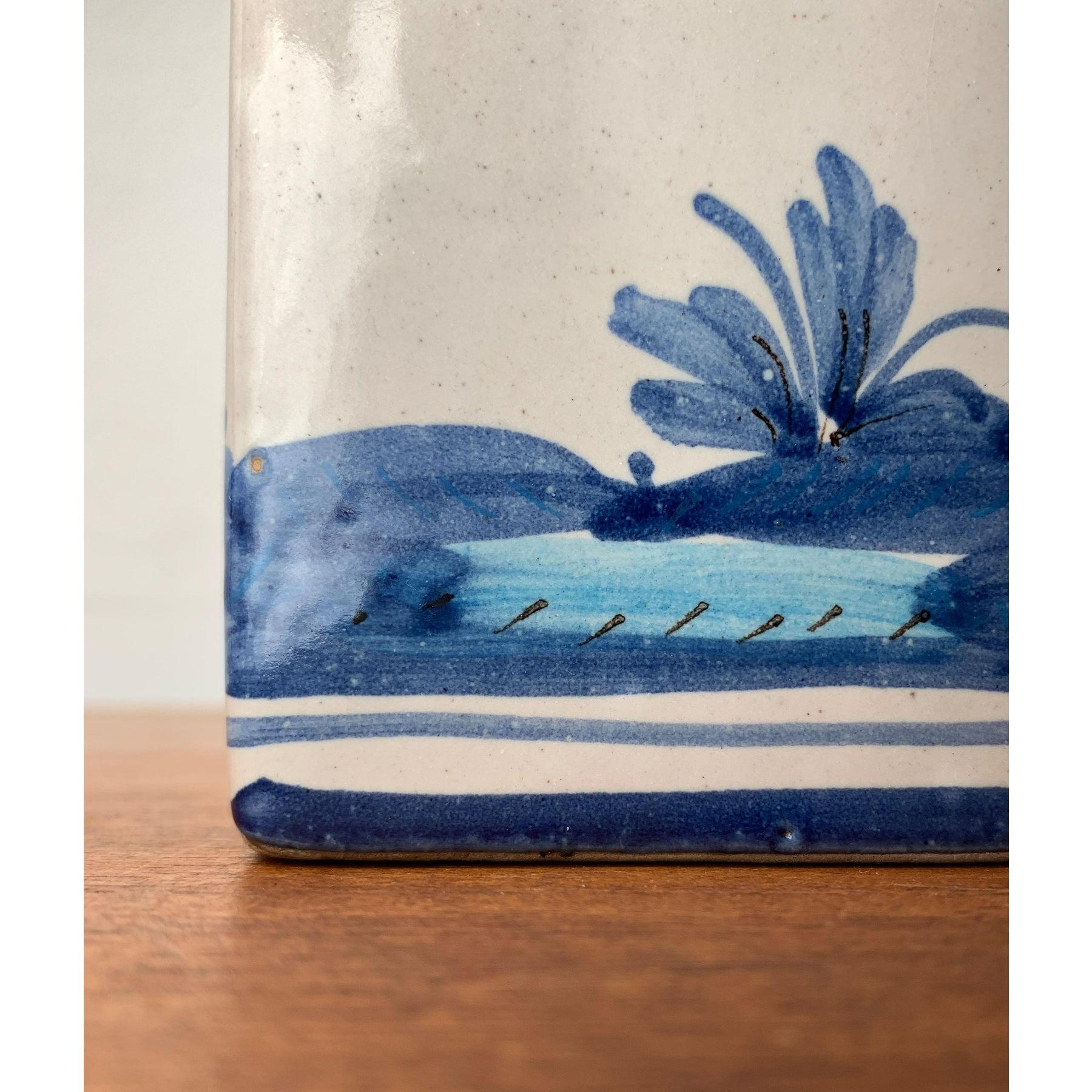 Céramique Ensemble de 2 vases italiens peints à la main de Larucci Italie, 1970 en vente