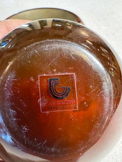 Set of 2 Vintage Italian Lighter and Ashtray 1980s