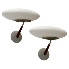 2er-Set Italienischer Vintage Model Pao W Wandleuchter von Matteo Thun für Arteluce, 1990er Jahre