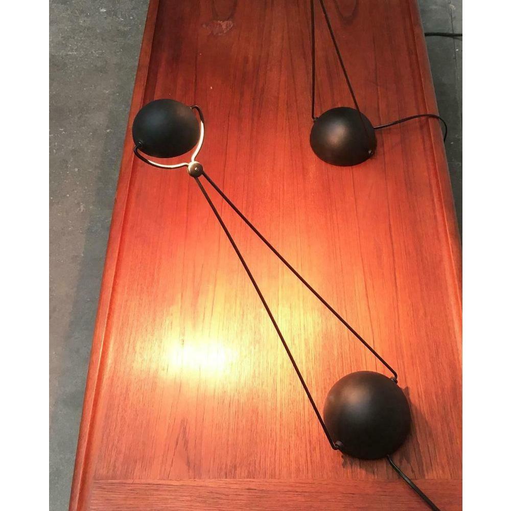 20th Century Set of 2 Vintage Italian Postmodern Meridiana Table Lamps by Paolo, 1980s For Sale
