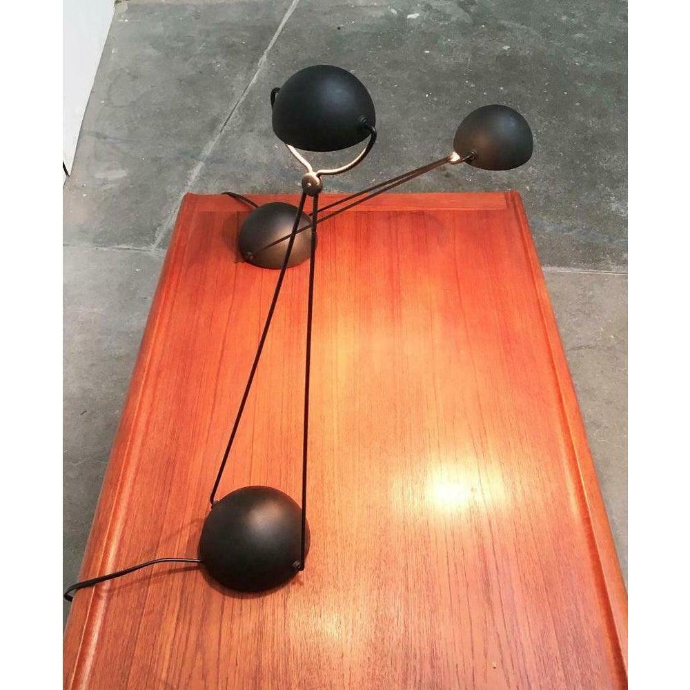Set of 2 Vintage Italian Postmodern Meridiana Table Lamps by Paolo, 1980s For Sale 2