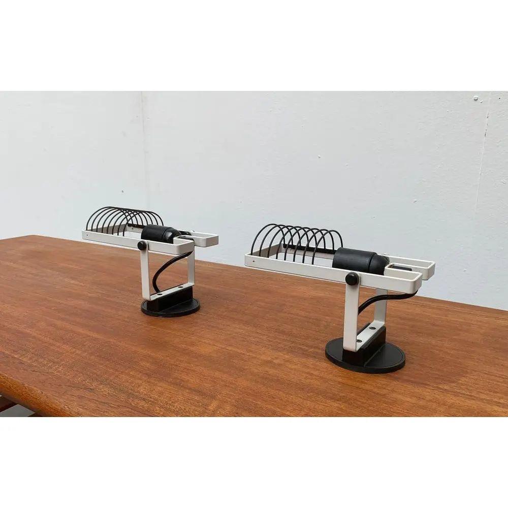 Set of 2 Vintage Italian Sintesi Faretto Sconces by Ernesto Gismondi, 1970s For Sale 3