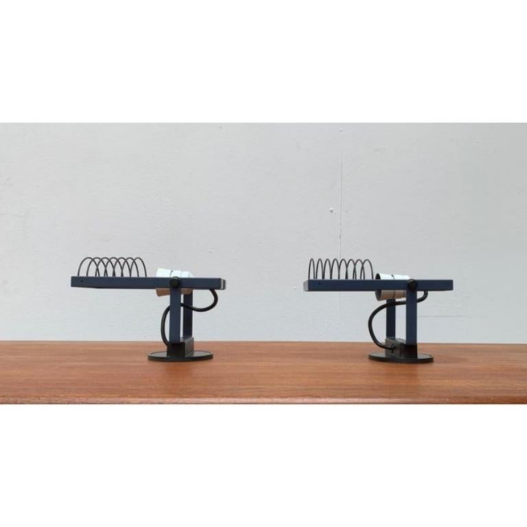 Mid-Century moderno Set di 2 sconsole Sintesi Faretto d'epoca, Ernesto Gismondi per Artemide in vendita