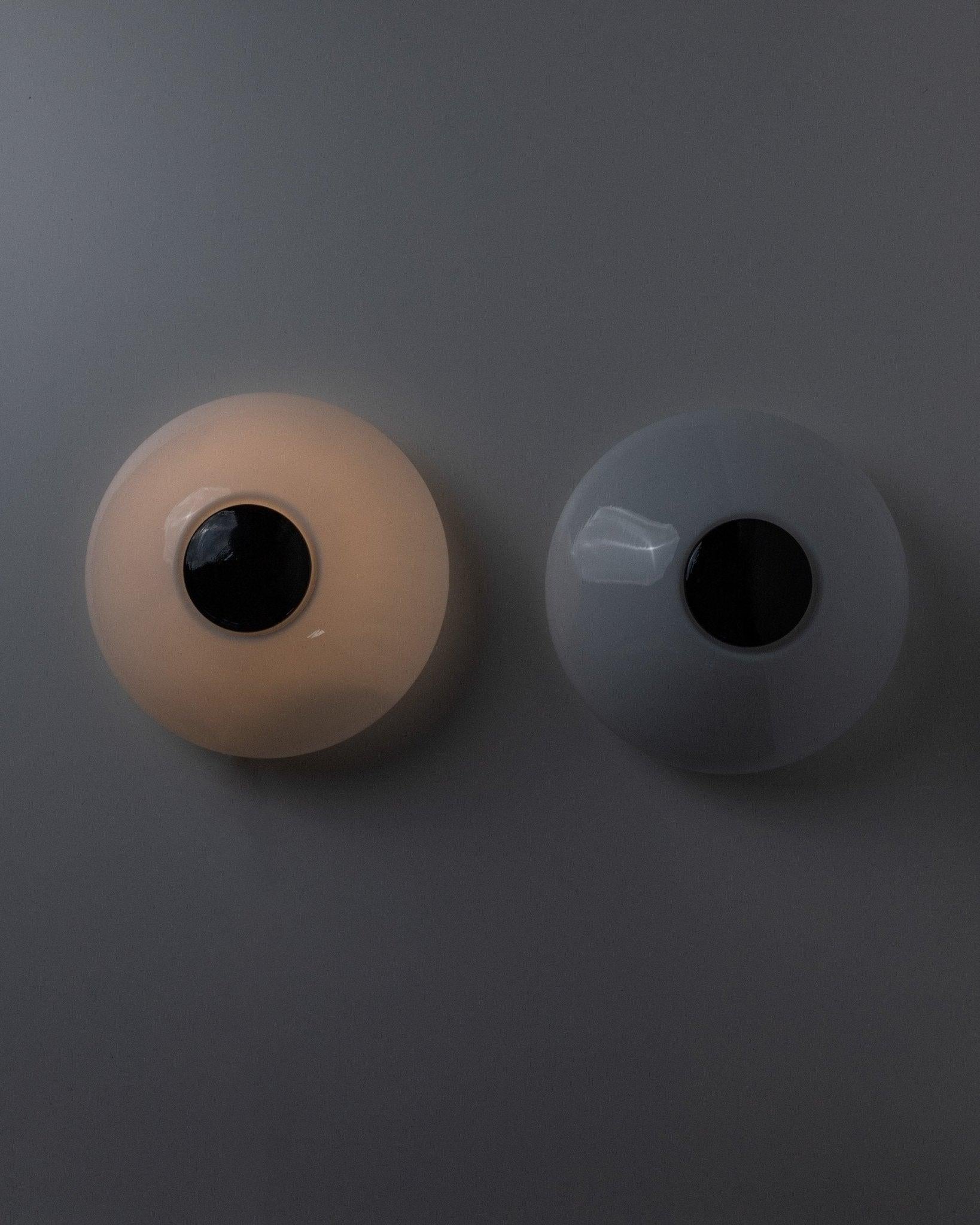 2er-Set Wand- oder Deckenlampen aus Murano-Glas, Italien, 1980er Jahre (Italienisch) im Angebot