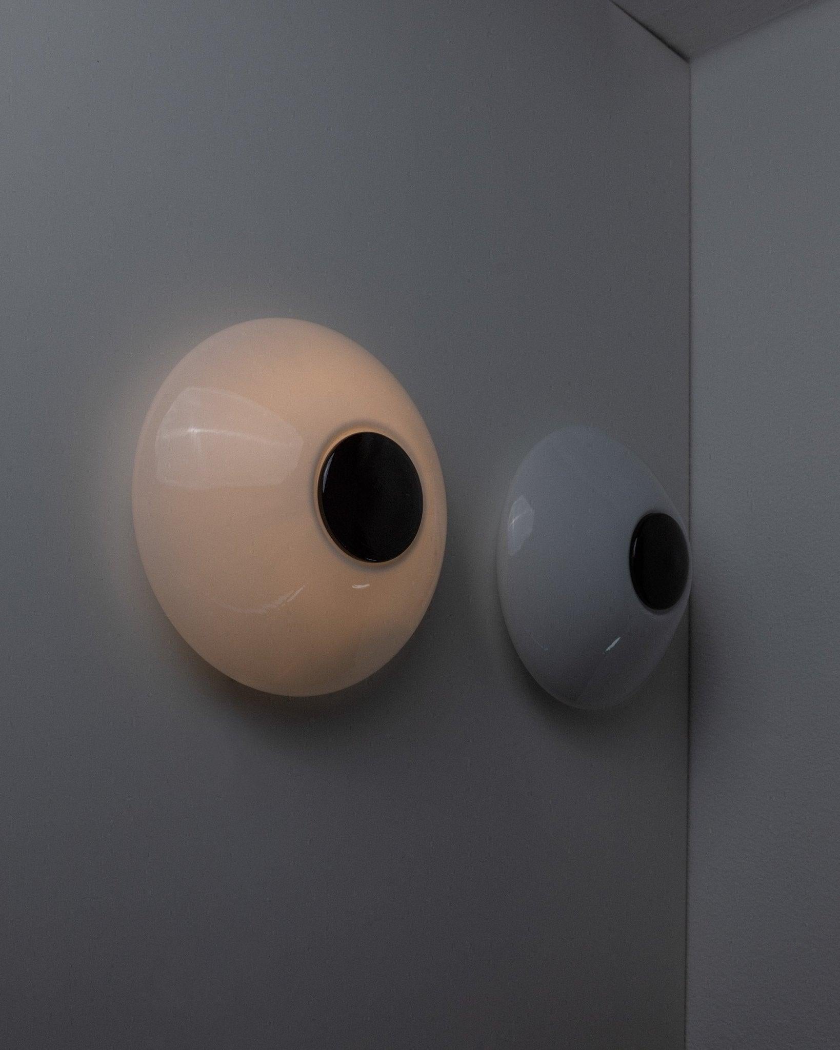 2er-Set Wand- oder Deckenlampen aus Murano-Glas, Italien, 1980er Jahre (Muranoglas) im Angebot