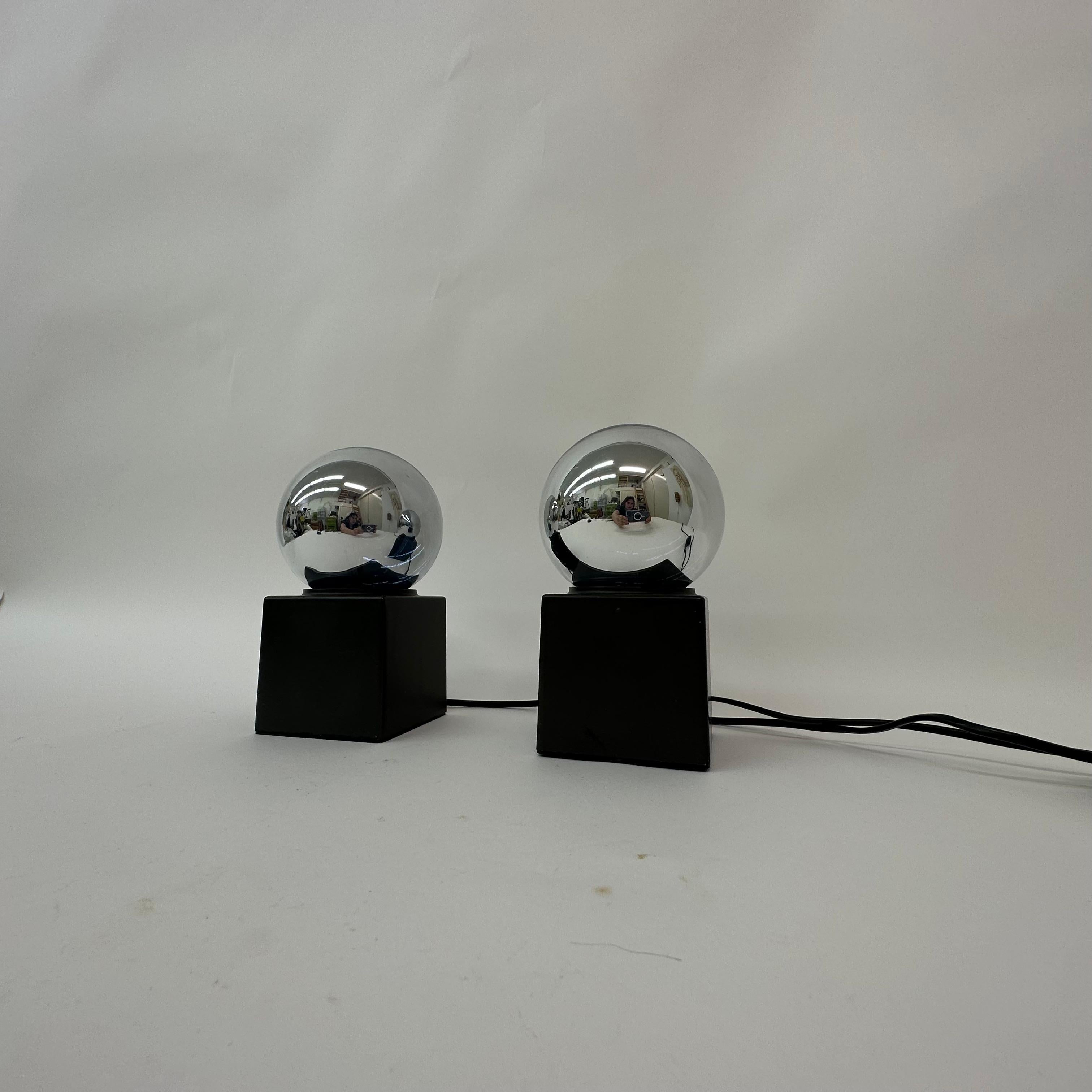 Set of 2 Vintage Philips Table Lamp Space Age , 1970s For Sale 3