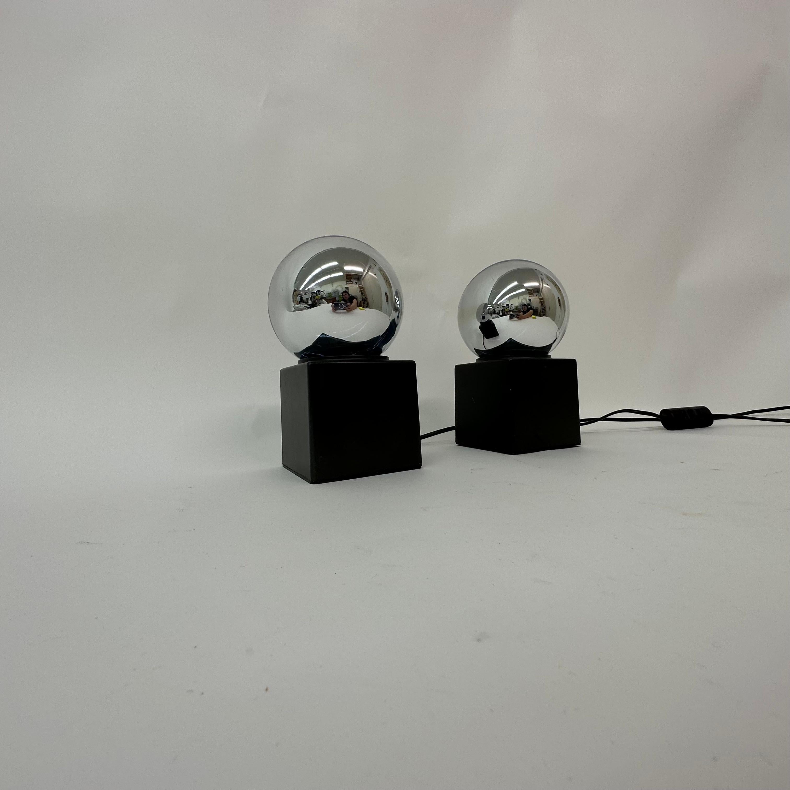 Set of 2 Vintage Philips Table Lamp Space Age , 1970s For Sale 2