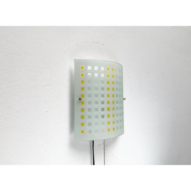 Set di 2 lampade da parete in vetro postmoderno vintage di DIY Light, anni '80 in vendita 6