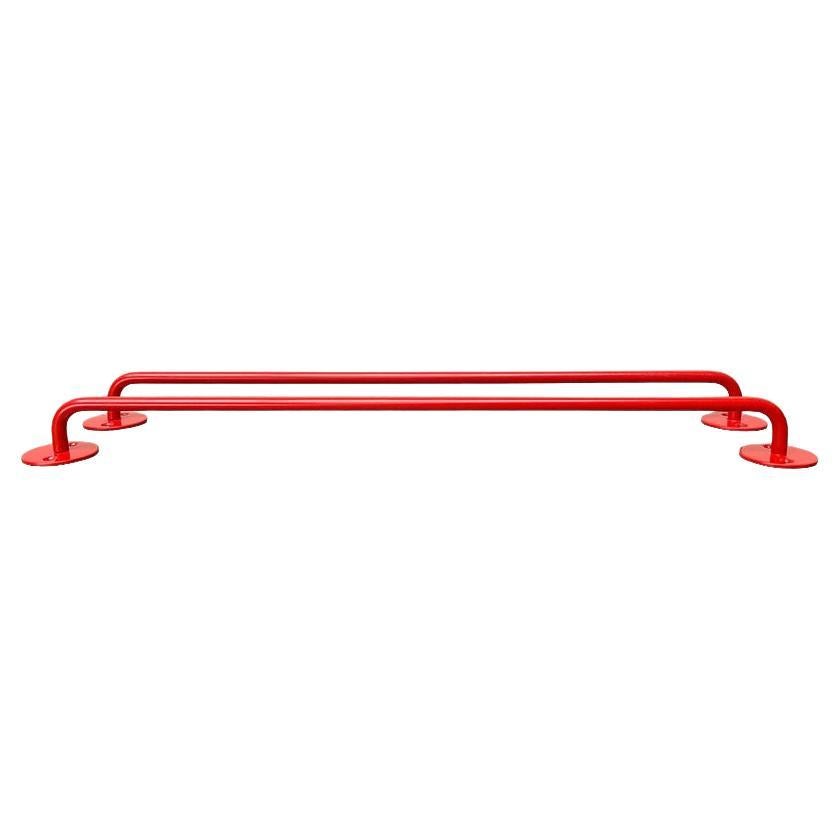 Set of 2 Vintage Postmodern Minimalist Coat Rack or Towel Holder, 1980s
